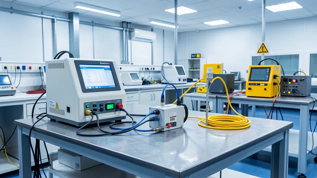 Pengujian Keselamatan Listrik — Electrical Safety Testing — realistic application image
