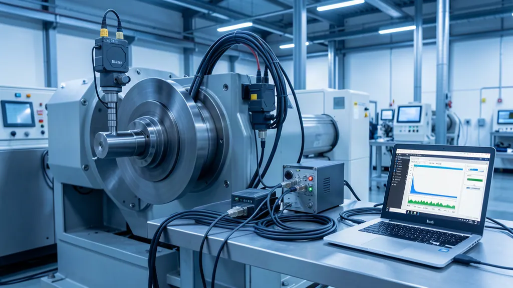 IIoT & Monitoring Industri — Industrial IoT & Condition Monitoring — realistic application image