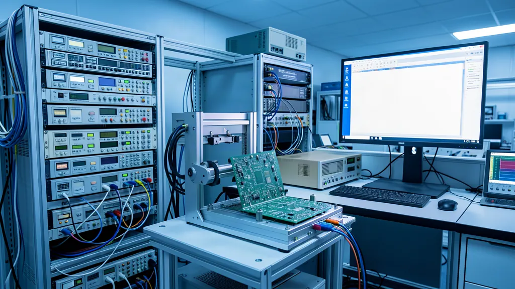 Test Automation & ATE — Automated Test Equipment — realistic application image