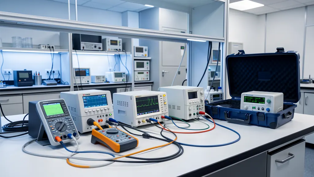 Industrial and academic test equipment supply