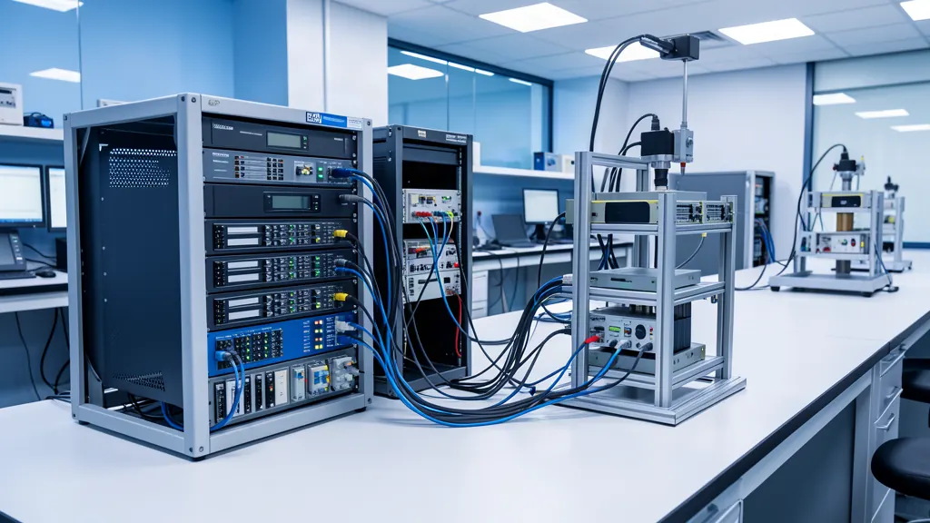Test system integration and data acquisition