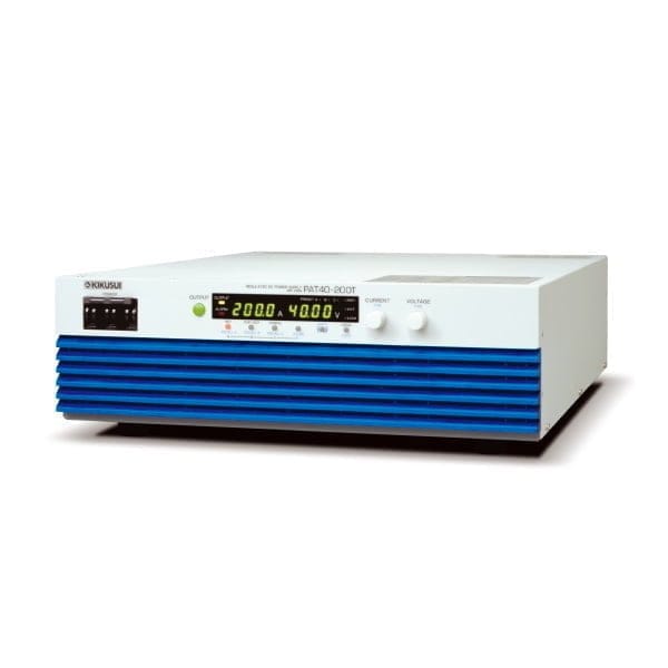 Kikusui PAT-T — High-Efficiency, High-capacitySwitching DC Power Supply (CV/CC)