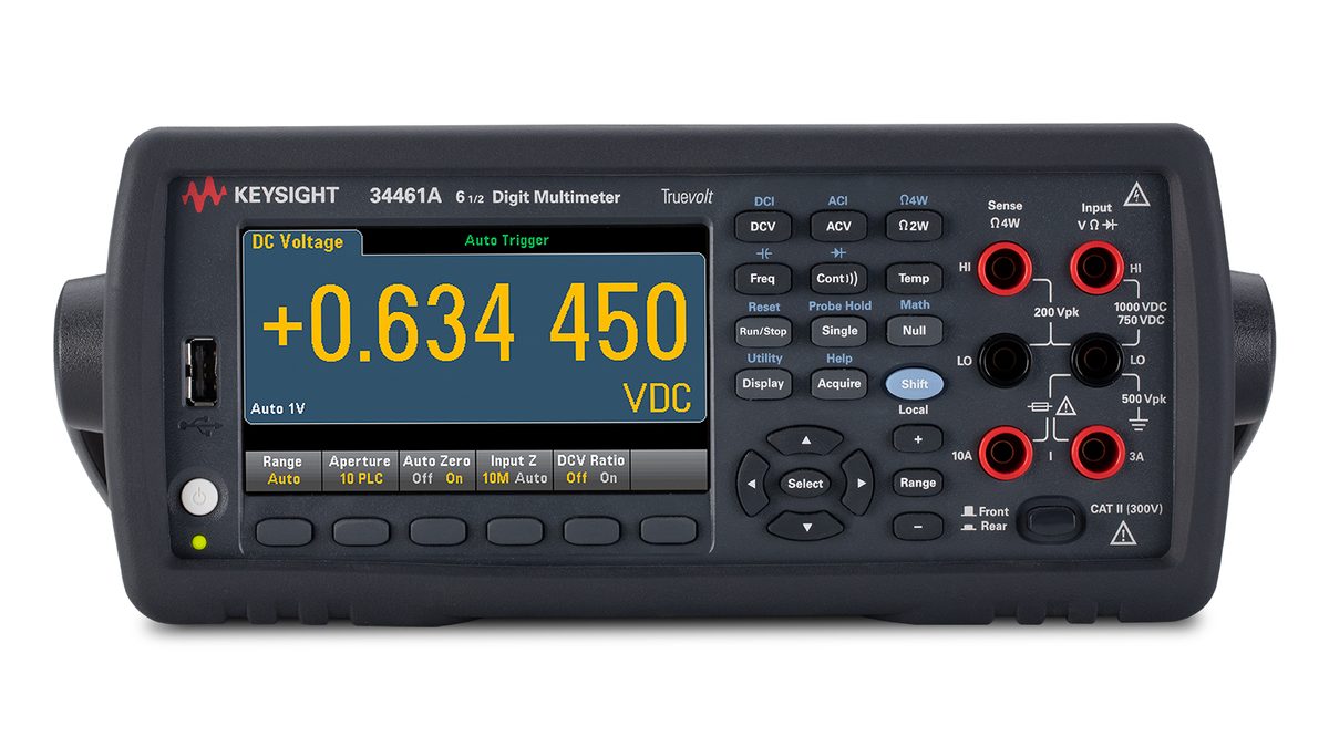 Keysight 34461A Digital Multimeter, 6.5 Digit, Truevolt DMM | Keysight 34461A — Multimeter Digital 6,5 Digit