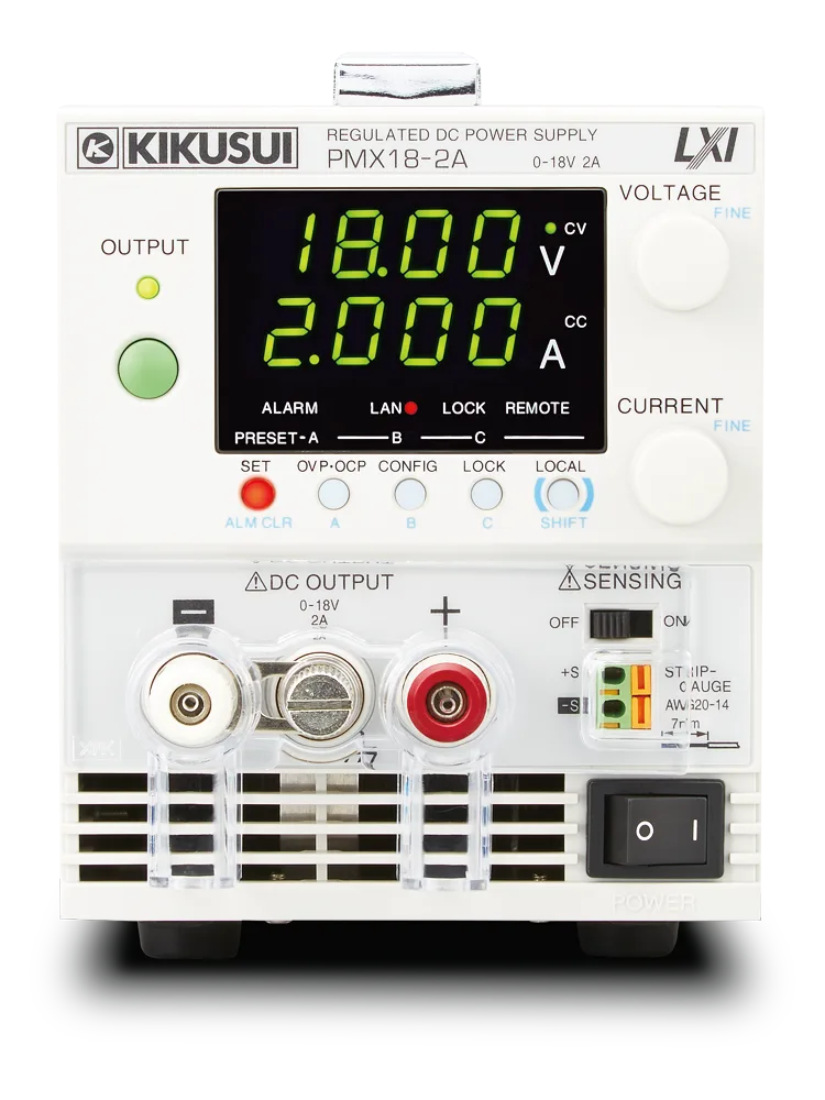 Kikusui PMX-A — Compact DC Power Supply(CV/CC)