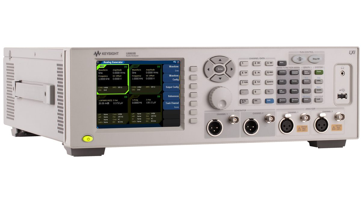 Keysight U8903B Performance Audio Analyzer, 10 Hz–80 kHz | Analyzer Audio