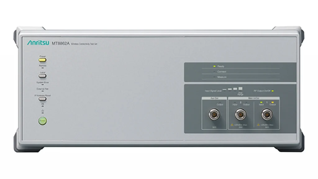 Anritsu MT8862A wireless connectivity test set untuk pengujian WLAN