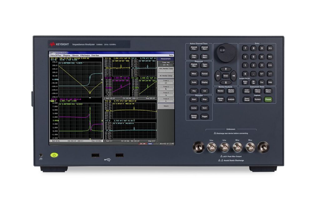 Keysight E4990A Impedance Analyzer, 20 Hz–120 MHz | Impedance Analyzer Benchtop