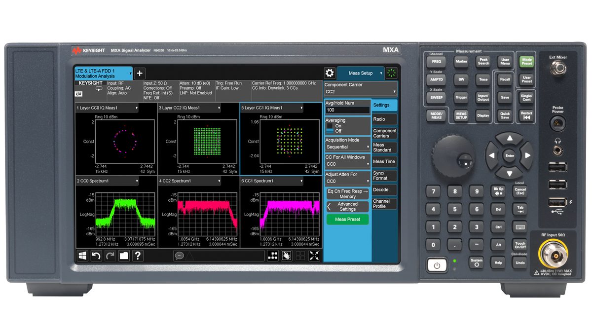 Keysight N9020B MXA signal analyzer untuk pengujian RF dan EMC