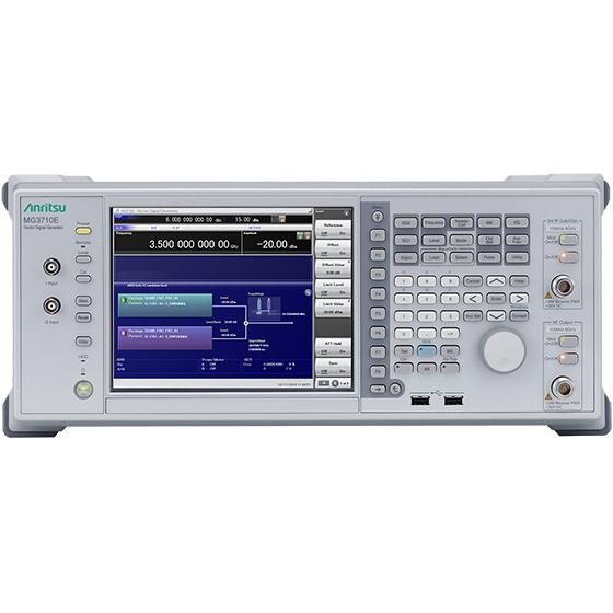 Anritsu MG3710E vector signal generator untuk pengujian receiver dan transmitter RF