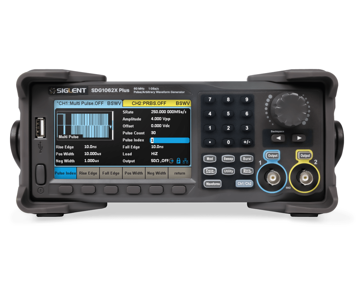 Siglent SDG1000X Plus Waveform and Function Generator — featured product image
