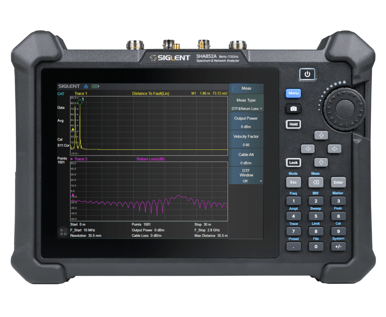 Siglent SHA850A Spectrum Analyzer — featured product image