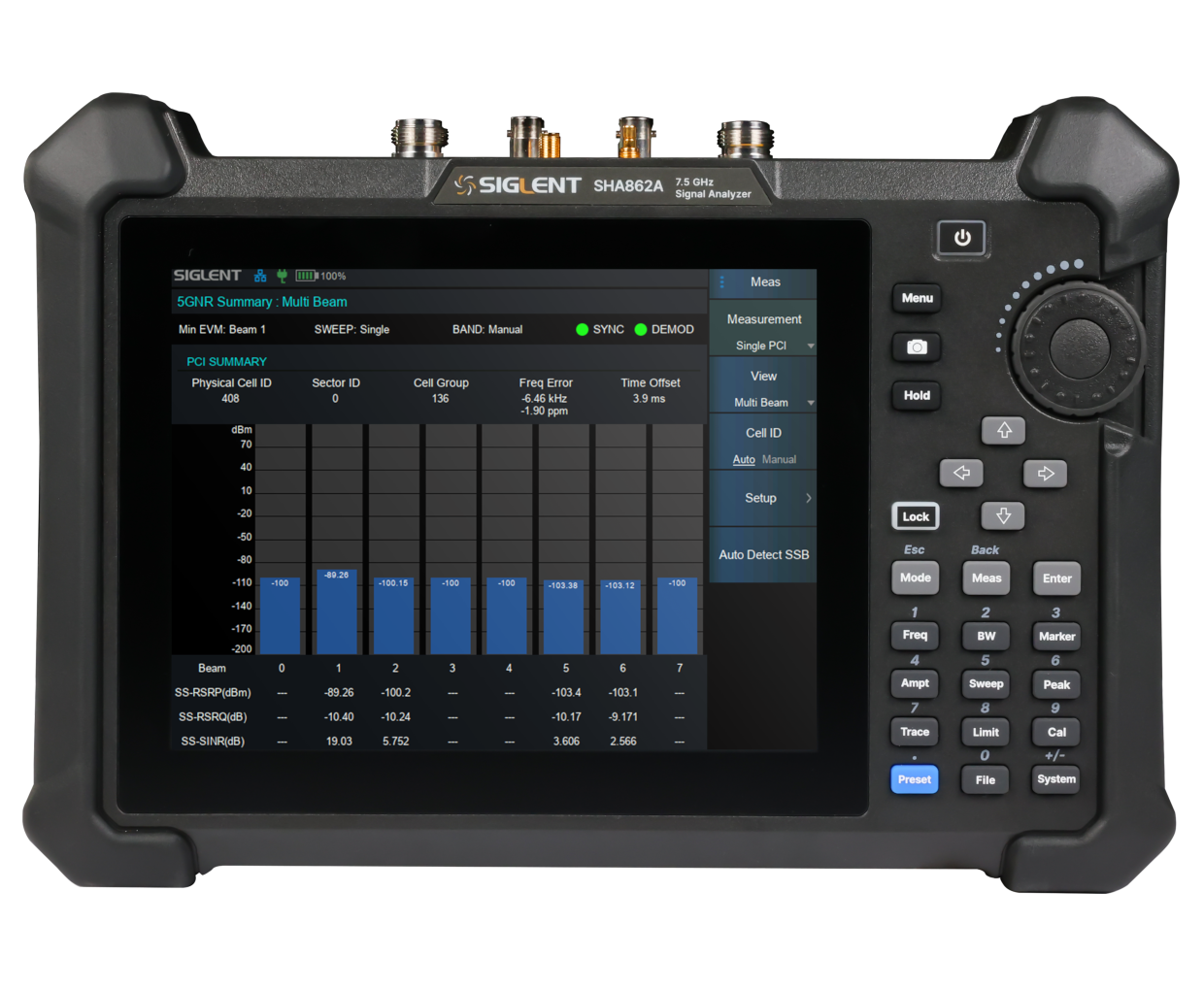 Siglent SHA860A Spectrum Analyzer — featured product image