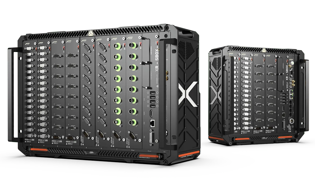 Sistem akuisisi data Dewesoft SIRIUS XR dengan isolasi channel-to-channel untuk pengukuran industri