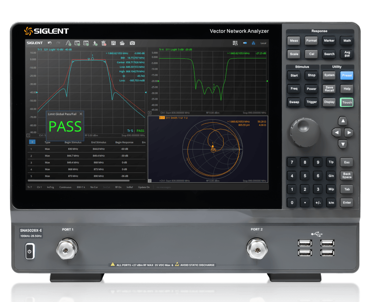 Siglent SNA5000X-E Vector Network Analyzer — featured product image