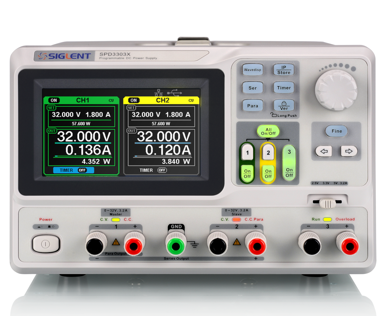Siglent SPD3303X DC Power Supply — featured product image