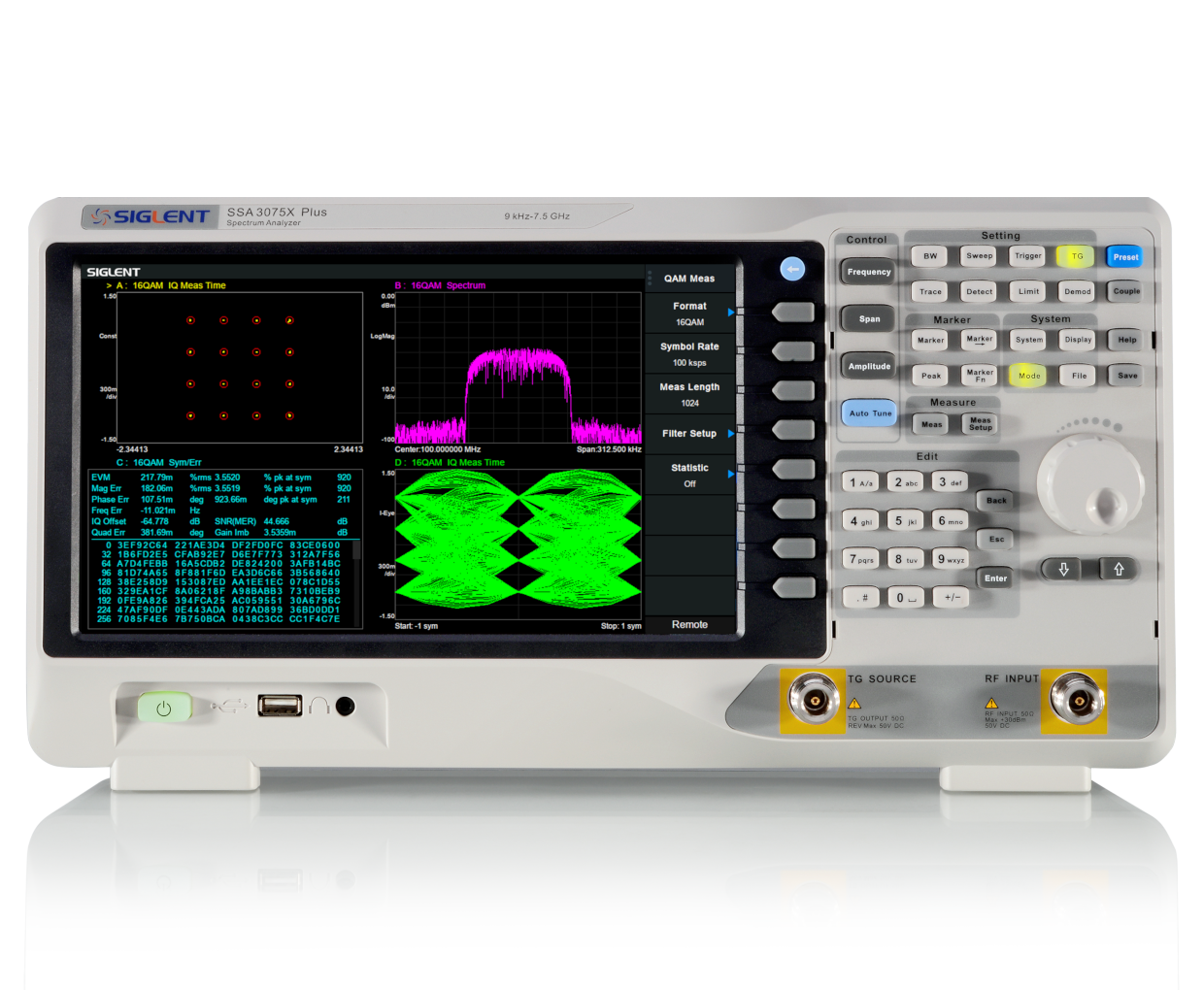 Siglent SSA3000X Plus Spectrum Analyzer — featured product image