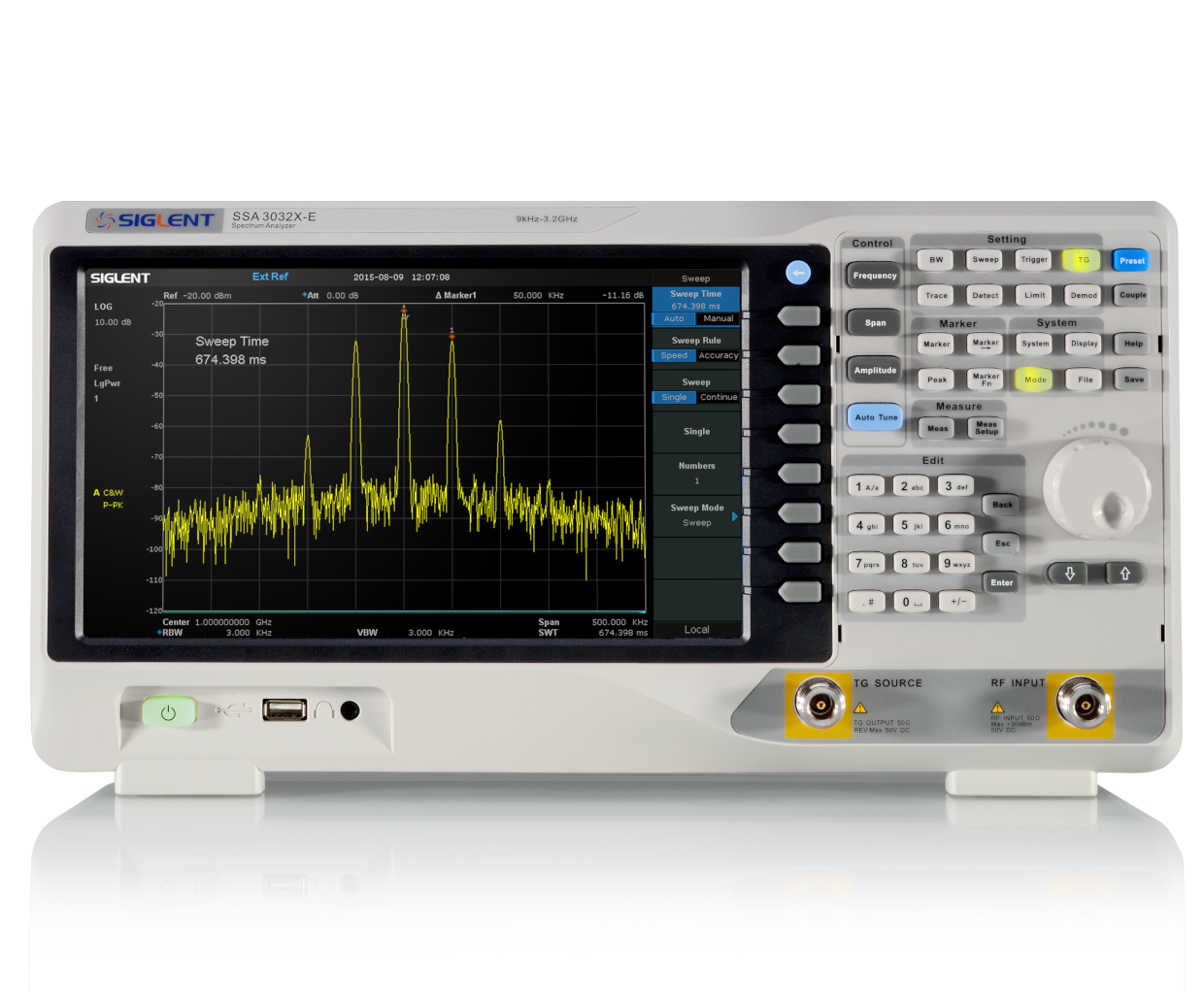 Siglent SSA3000X/X-E Spectrum Analyzer — featured product image