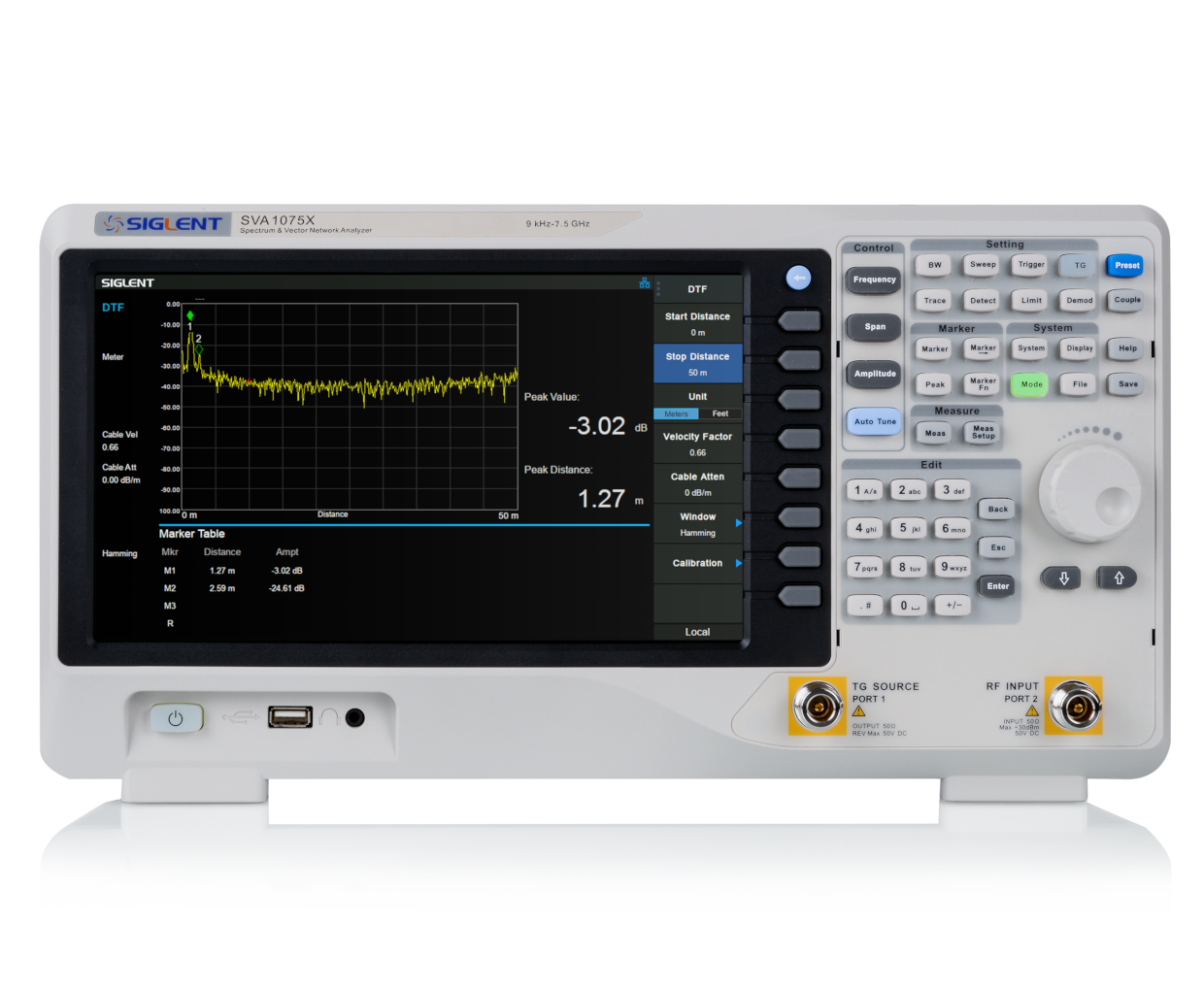 Siglent SVA1000X Spectrum Analyzer — featured product image