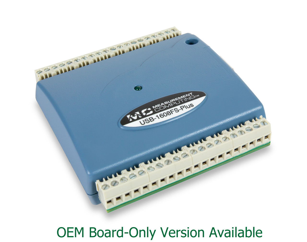 MCC USB-1608FS-Plus: Simultaneous USB DAQ Device