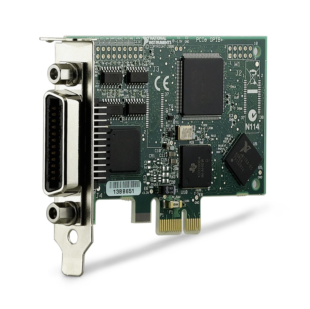 NI PCIe-GPIB+, Low-Profile, with NI-488.2