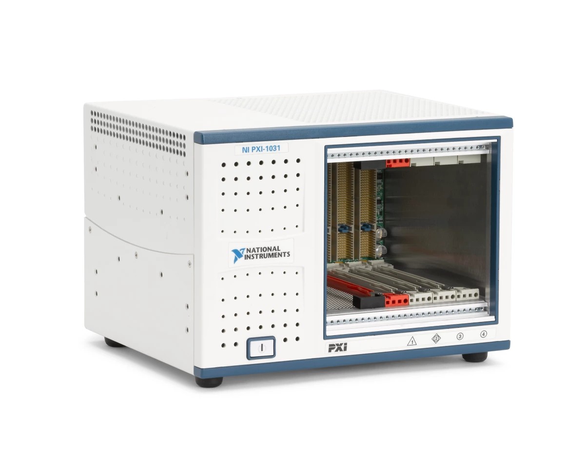 NI PXI-1031 4-Slot 3U Chassis with Universal AC Power Supply