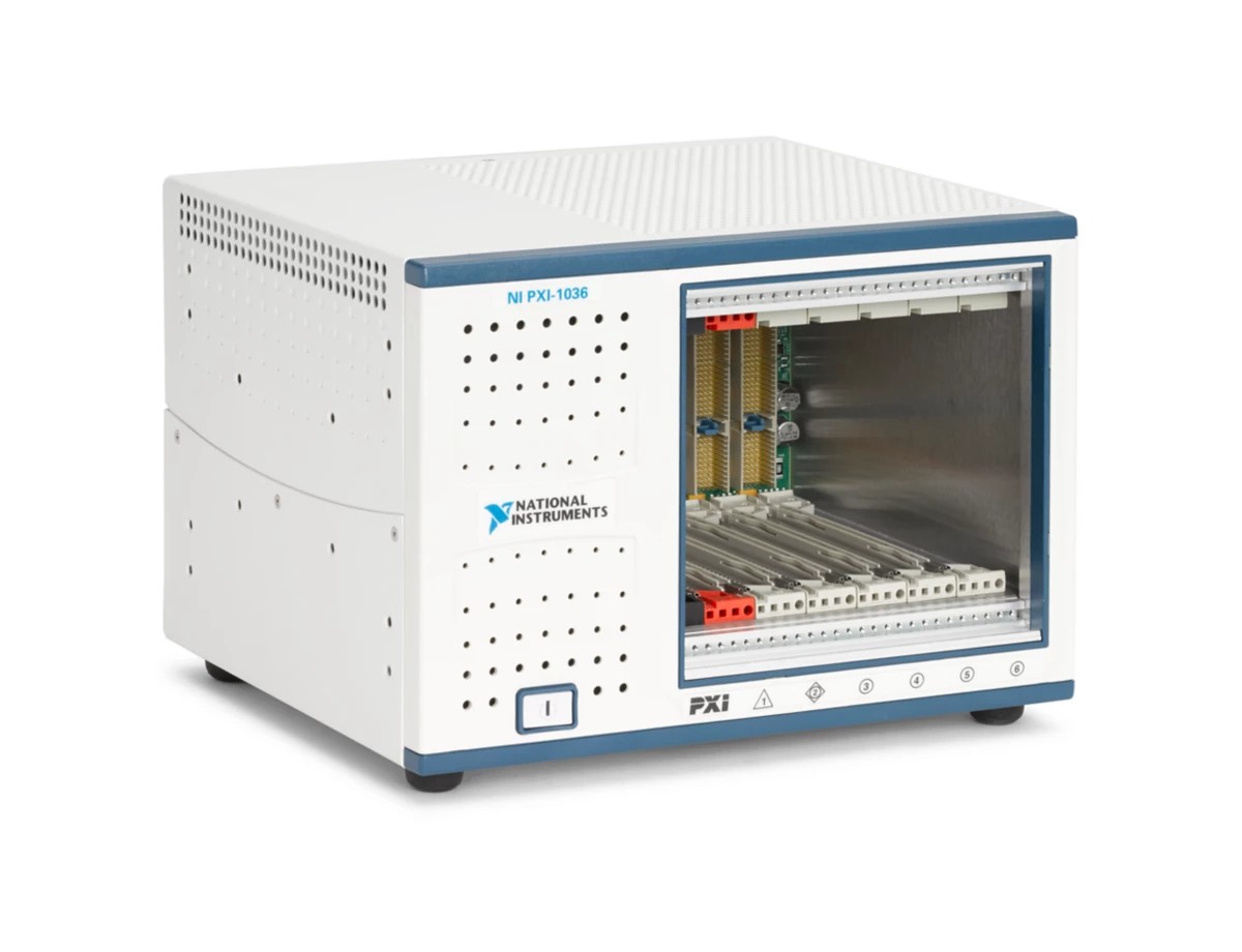 NI PXI-1036 6-Slot 3U Chassis with AC for 1 or 2-slot Controllers