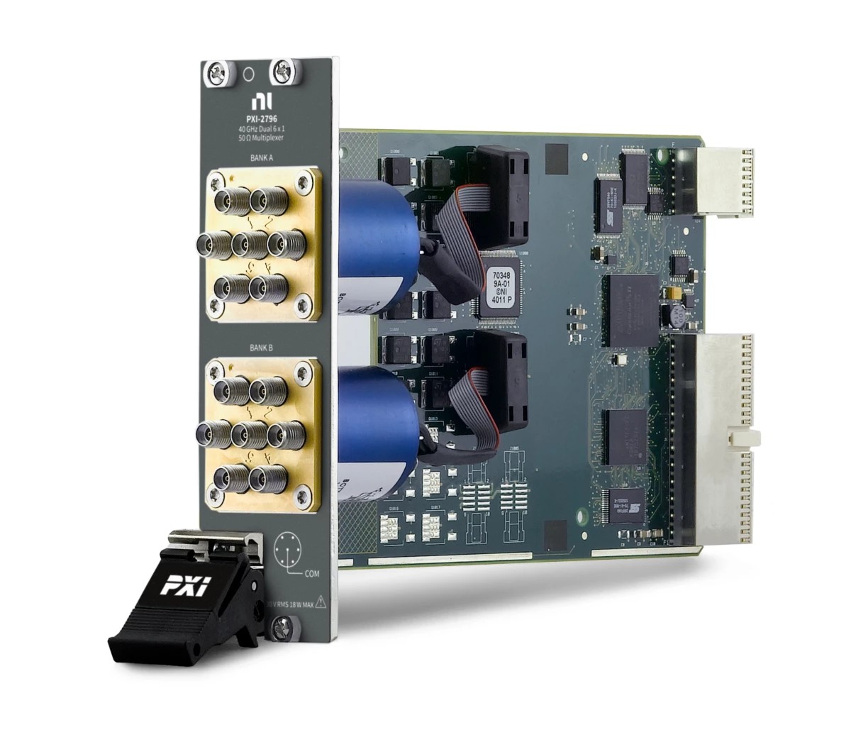 NI PXI-2796 40 GHz Dual 6x1 Multiplexer (SP6T)
