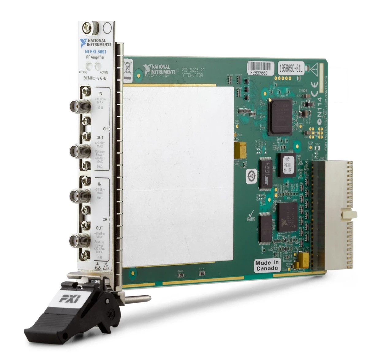 NI PXI-5691 8 GHz Programmable RF Amplifier Module