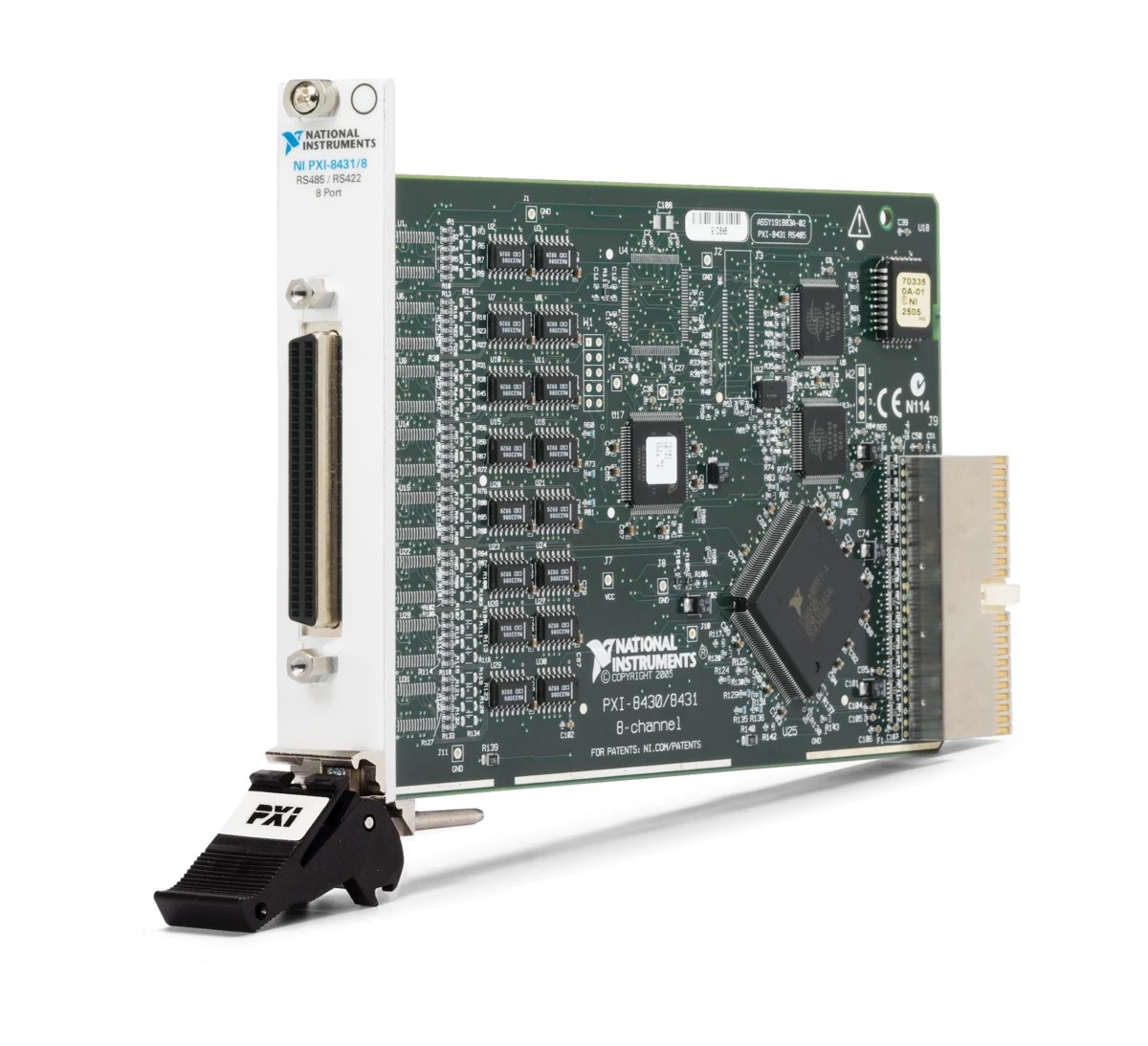 PXI-8431/8, RS422/485, 8 Port Serial Interface