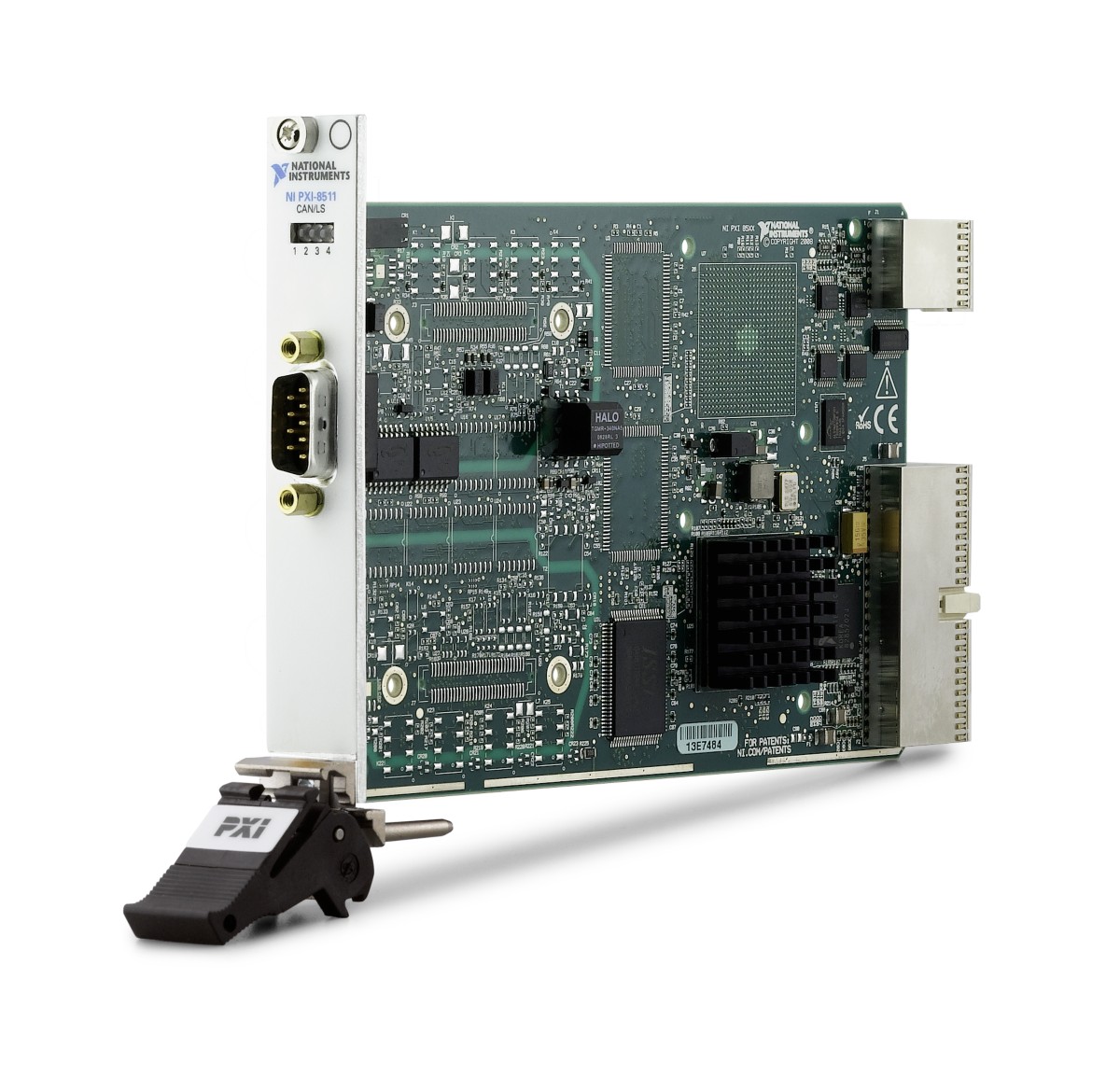 NI PXI-8511 , CAN Interface, Low-Speed/Fault-Tolerant , 1 Port