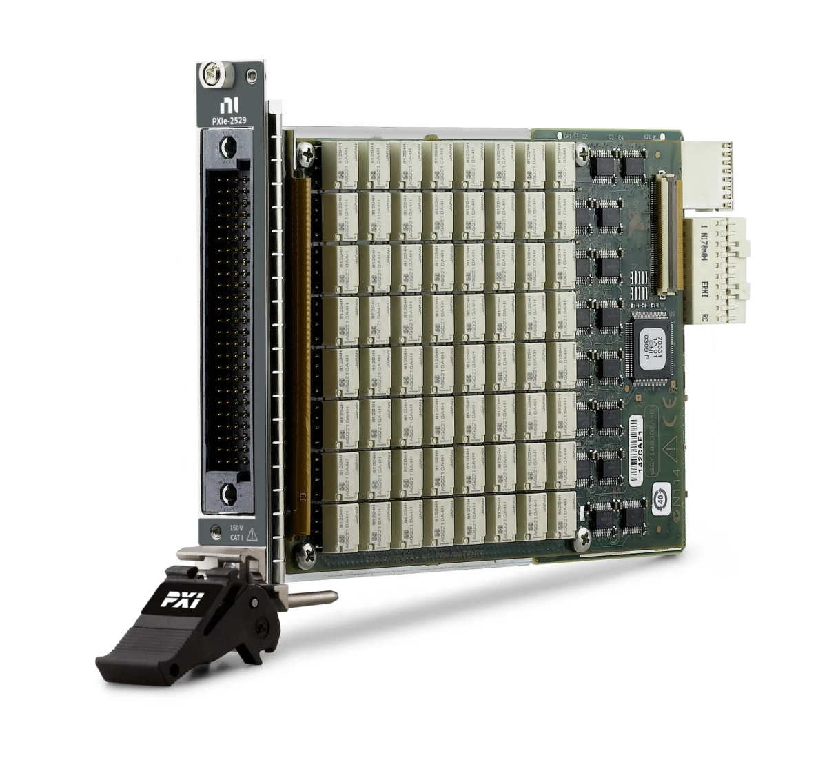 PXIe-2529 PXI Matrix Switch Module, 128-Crosspoint, Electromechanical Relay, 1 A, 150 V