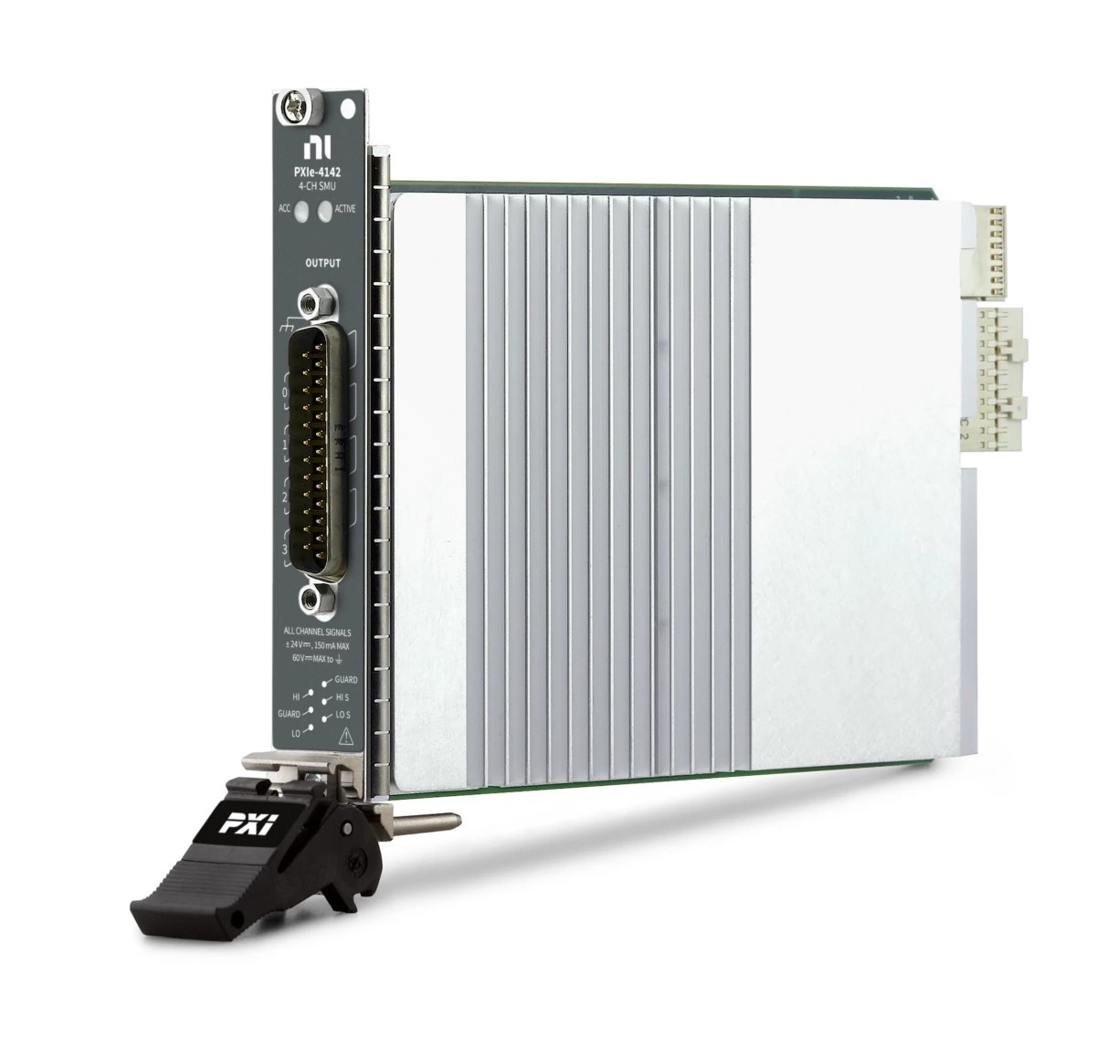 PXIe-4142 4-CHANNEL SMU: 24V,150mA
