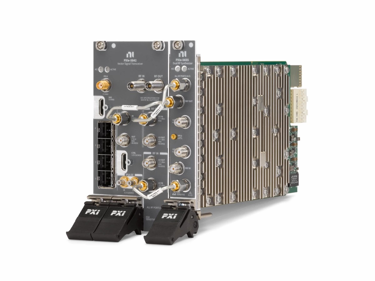 NI PXIe-5842 VST, 12 GHz, 2 GHz Bandwidth, Analysis And Generation