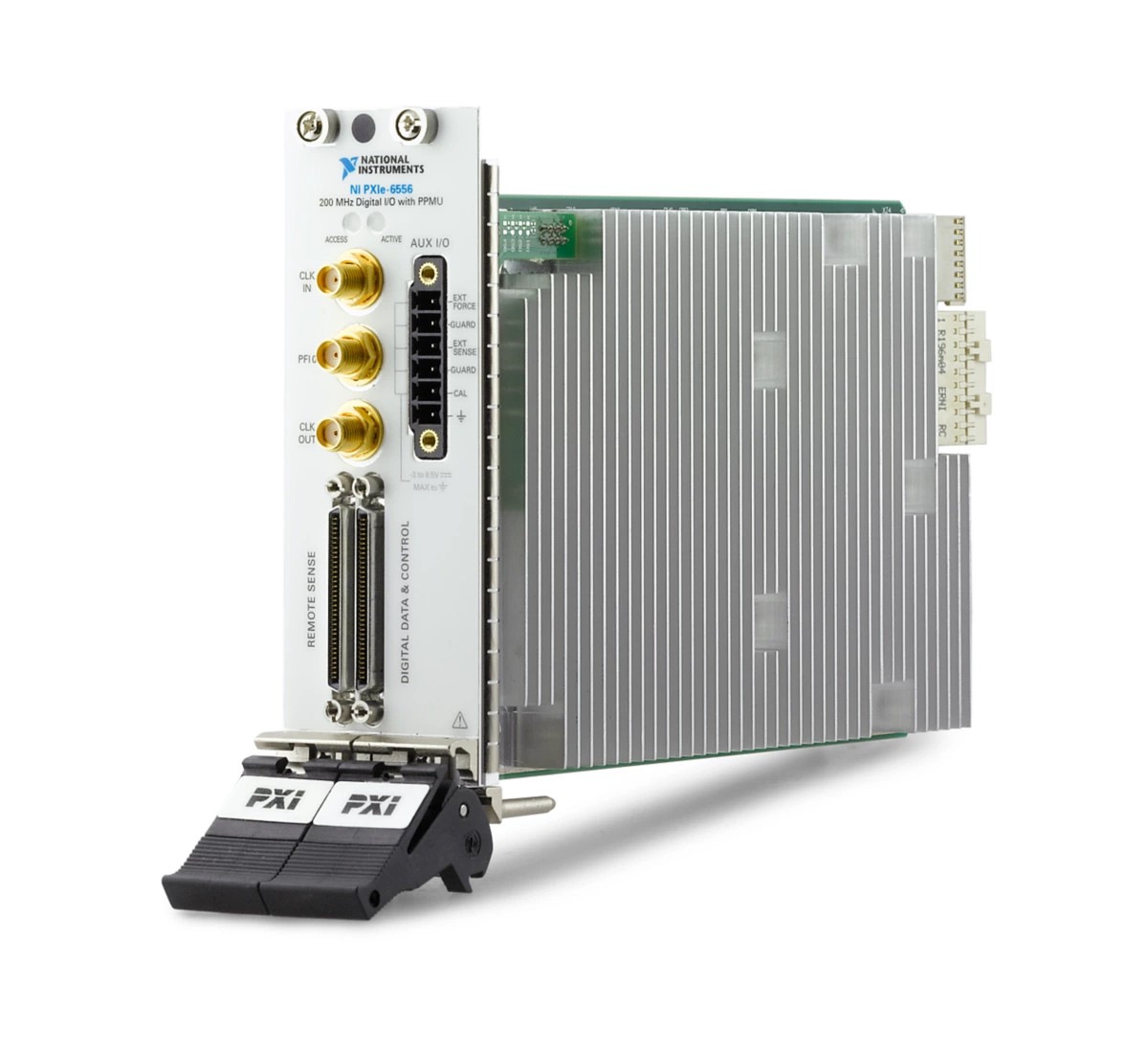 NI PXIe-6556 200 MHz, 8 Mb/ch Dig Wfm; with Enhanced PPMU