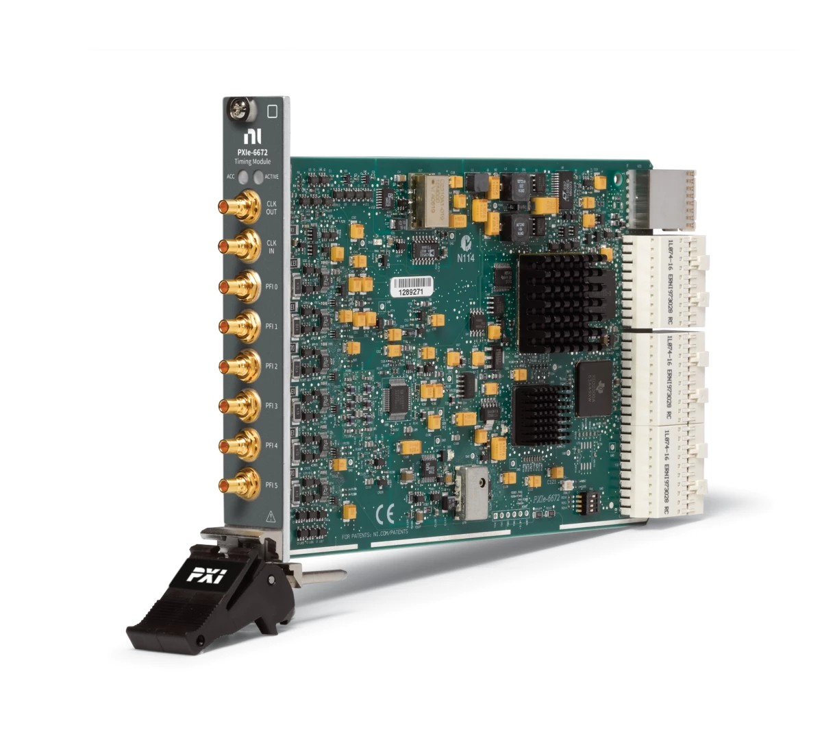 NI PXIe-6672 Timing and Synchronization Module with TCXO