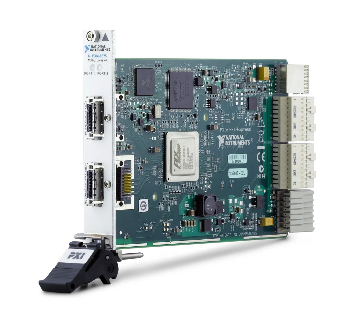 NI PXIe-8375 x4 MXI-ExpressInterface w/Conn for Fiber Optic Cable