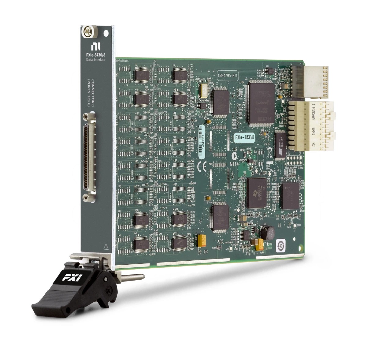 NI PXIe-8430/8, 8 Port, RS232 Serial Interface for PXI Express